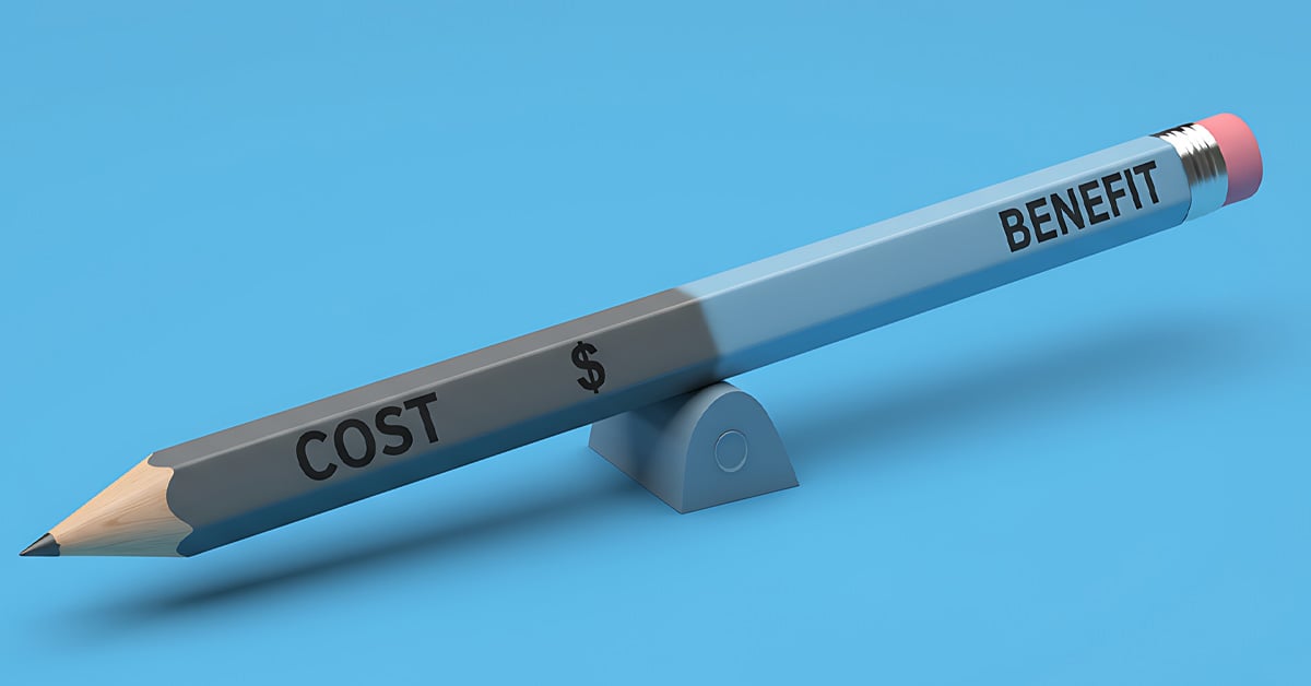 Cost Benefit Pencil