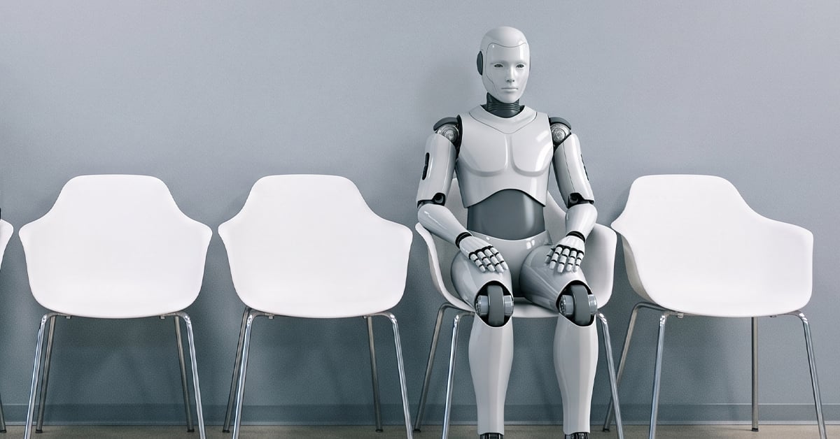 Robot in chairs