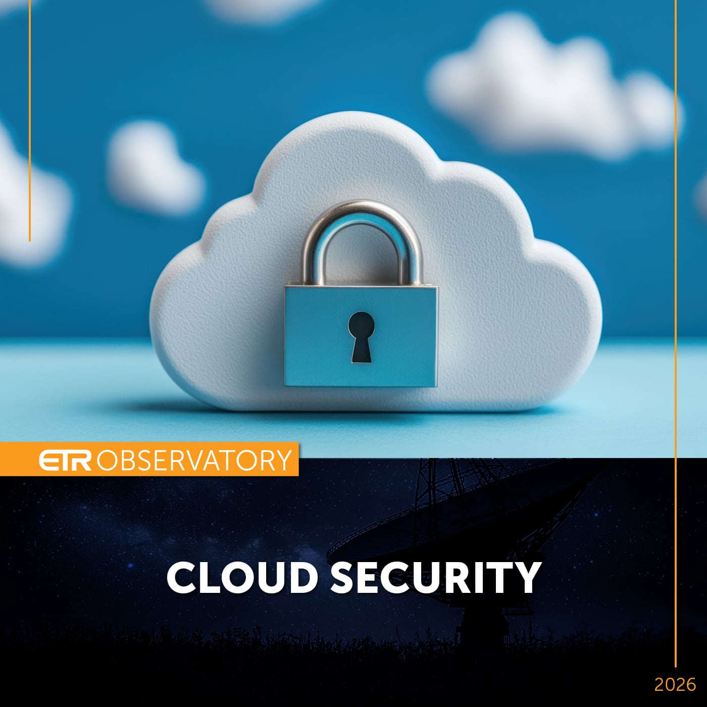 Cloud with lock
