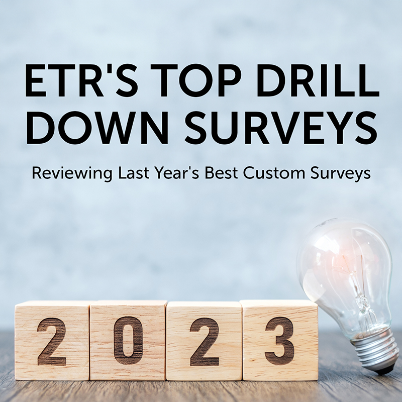 ETR Top drill down surveys header